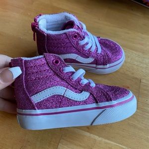 Baby girl vans size 4